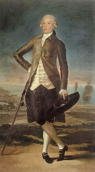 Portrait of Gaspar Melchor de Jovellanos, Francisco de Goya